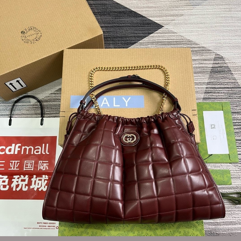 G*u*i top handle bags